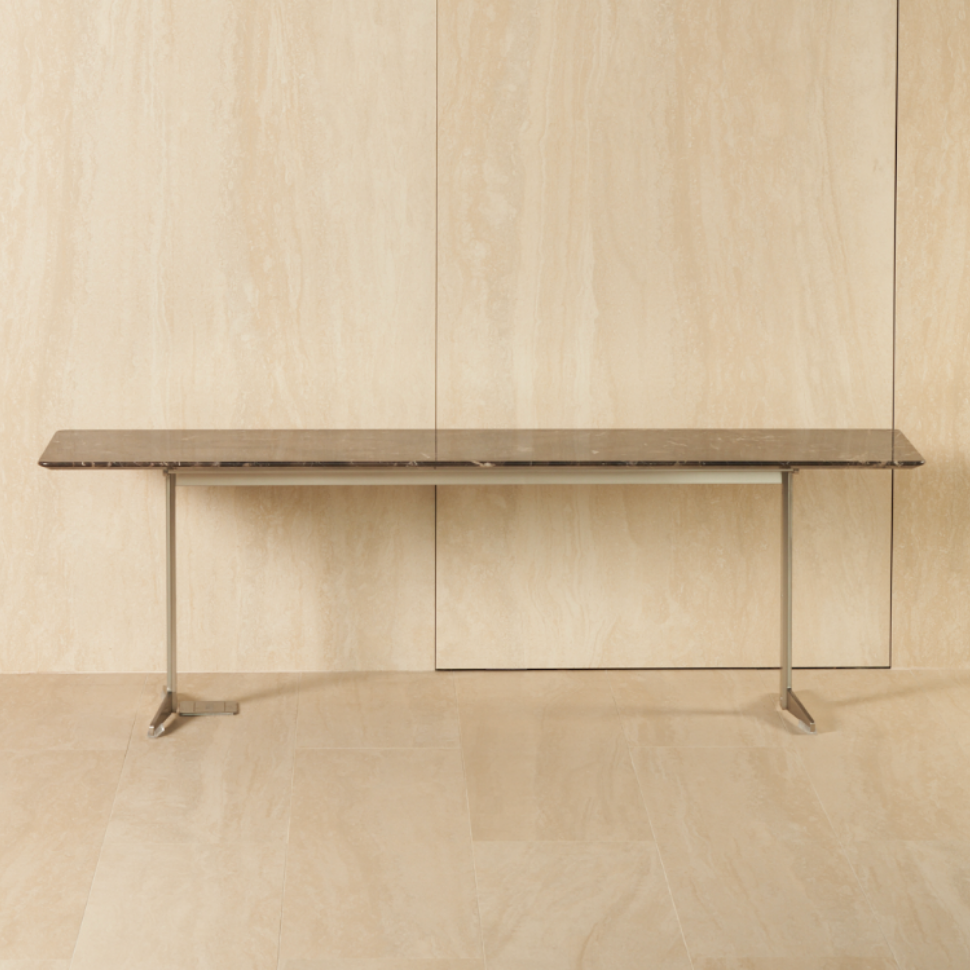 FLY CM. 180X45 CONSOLE , DAMASCO MATT MARBLE