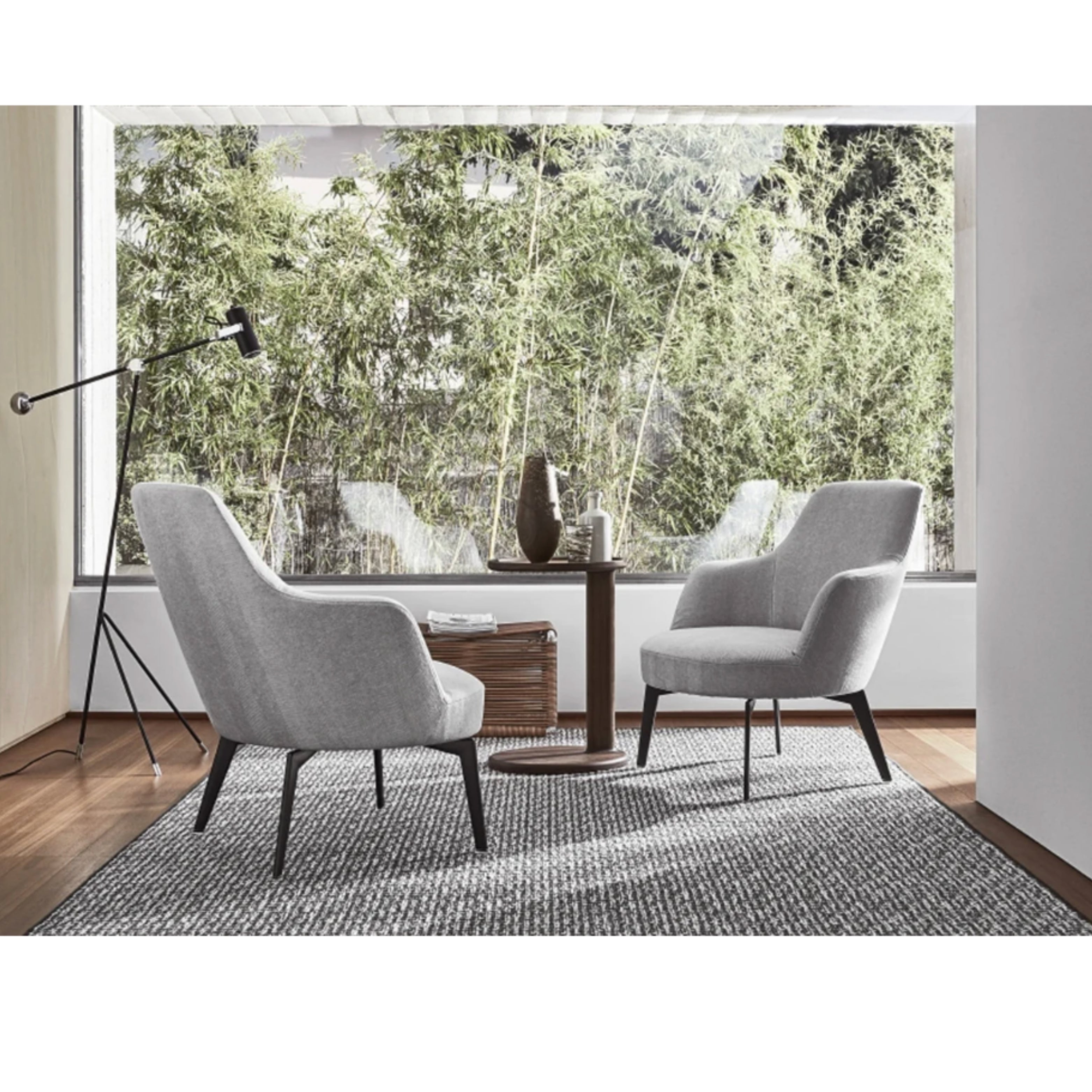 HERA ARMCHAIR METAL BASE CM. 68X80