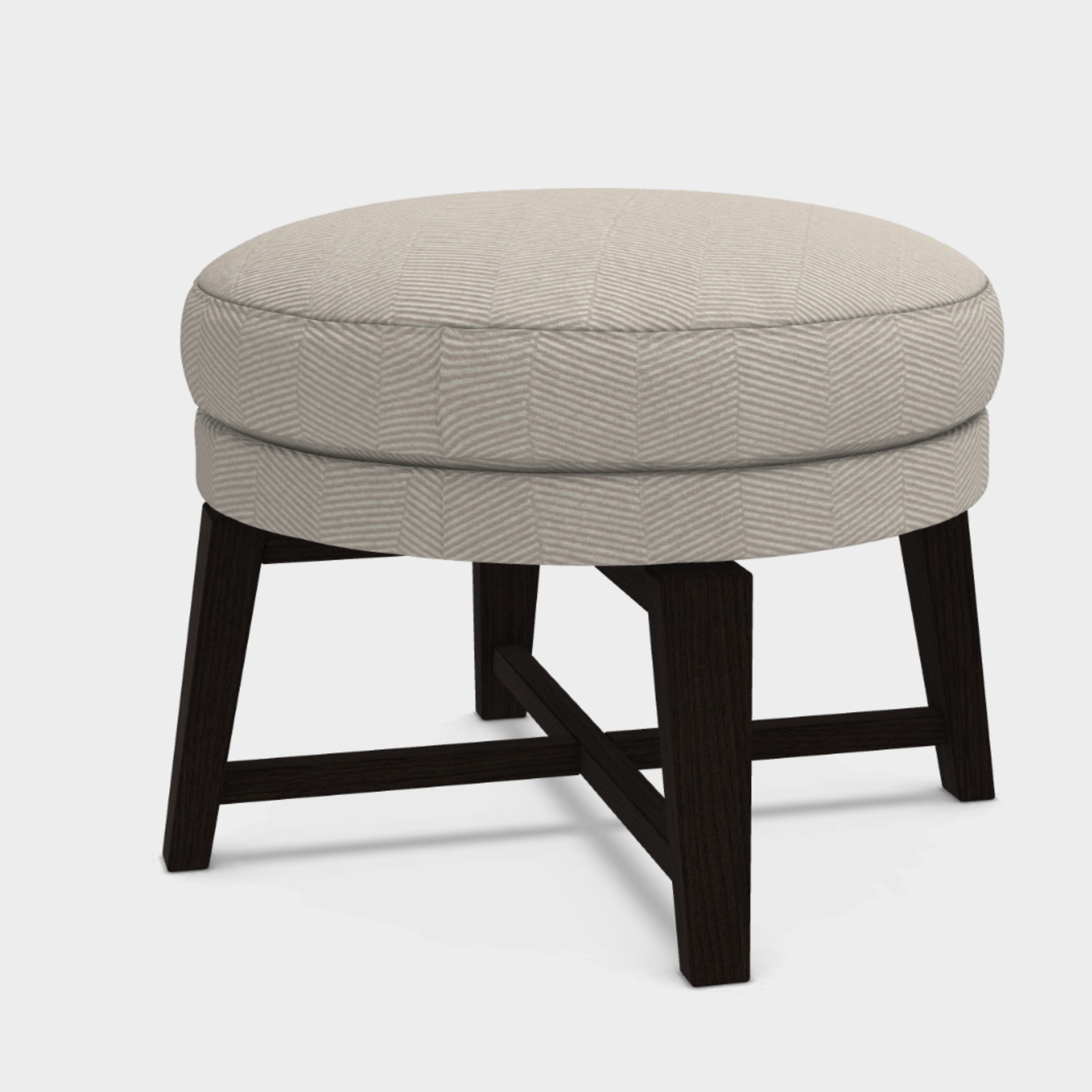 FEEL GOOD OTTOMAN WOOD BASE CM. 50 Ø