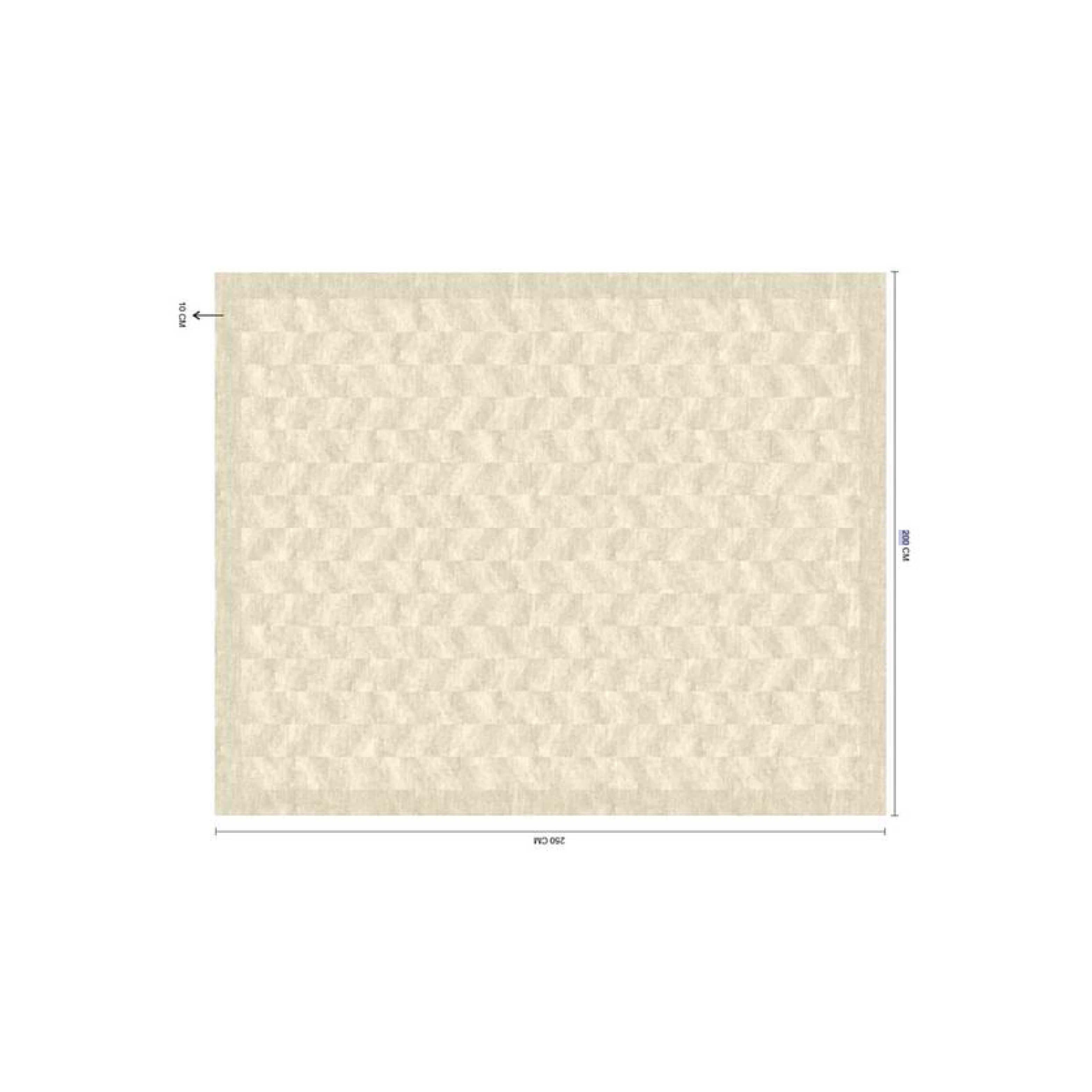 Bespoke Rug in Bamboo silk , CM 200 x 250