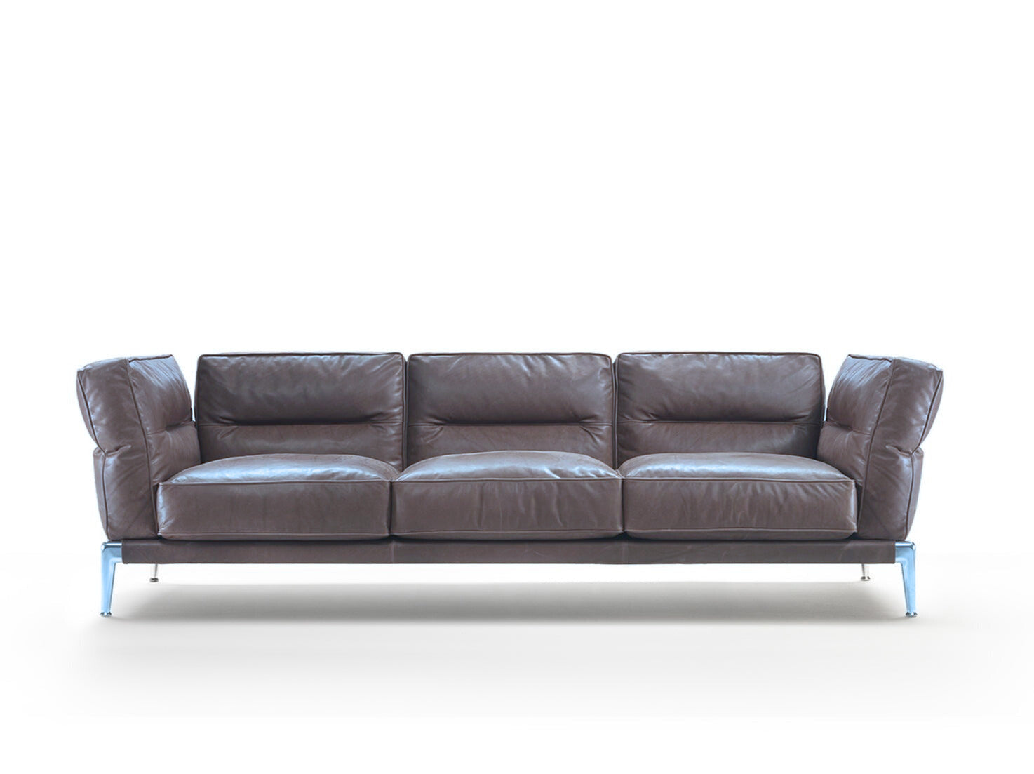 Adda Maxi Leather Sofa - cm. W 245 H 71 D 90 - Pelle405